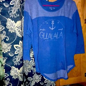 Woman’s winter half sleeve sweater top